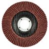 GRAPHITE Csiszolókorong lamellás 115x22.2mm, K40 fém-fa 55H981