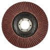 GRAPHITE Csiszolókorong lamellás 125x22.2mm, K80 fém-fa 55H989
