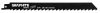 GRAPHITE Orrfűrészlap, HCS, 225x19x1.25mm, 3TPI, 2db 56H043