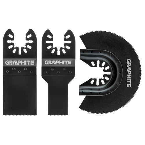 GRAPHITE Vágó lapok fához multifunkciós géphez 3db 56H070