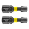 GRAPHITE Torziós ütvecsavarozó bit TX27x25mm, 2db 56H515
