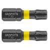 GRAPHITE Torziós ütvecsavarozó bit TX30x25mm, 2db 56H516