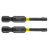 GRAPHITE Torziós ütvecsavarozó bit TX20x50mm, 2db 56H525