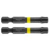 GRAPHITE Torziós ütvecsavarozó bit TX40x50mm, 2db 56H529