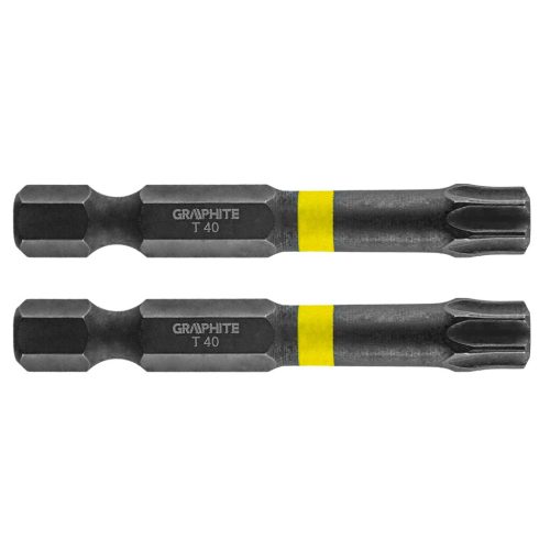 GRAPHITE Torziós ütvecsavarozó bit TX40x50mm, 2db 56H529