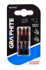 GRAPHITE Torziós ütvecsavarozó bit PH1/2/3, PZ1/2/3x25mm, 6db 56H540