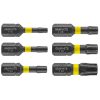 GRAPHITE Torziós ütvecsavarozó bit TX10/15/20/25/30/40x25mm, 6db 56H541