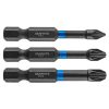 GRAPHITE Torziós ütvecsavarozó bit PZ1/2/3x50mm, 3db 56H542