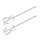 GRAPHITE Keverőszár 2db 580x120mm 58G789-hez, gyorscsatlakozó 56H710