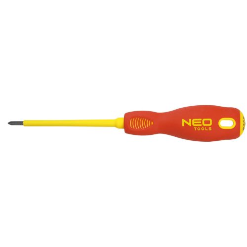 NEO TOOLS Csavarhúzó PZ2X100 1000V, szigetelt 25 év garanciával 04-063