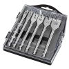 GRAPHITE Lapos marófúró készlet 10, 12, 16, 18, 20, 25mm, 6db 57H211