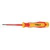 NEO TOOLS Csavarhúzó lapos, 1000V, szigetelt, 0.4x2.5x75mm, S2 acél 25 év garanciával 04-130