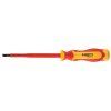 NEO TOOLS Csavarhúzó lapos, 1000V, szigetelt, 1x5,5x125mm, S2 acél 25 év garanciával 04-133