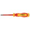 NEO TOOLS Csavarhúzó PH 1000V, szigetelt, PH1x4.5x80mm, S2 acél 25 év garanciával 04-138