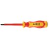 NEO TOOLS Csavarhúzó PH 1000V, szigetelt, PH2x6x100mm, S2 acél 25 év garanciával 04-139