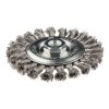 GRAPHITE DRÓTKORONG TÁNYÉR EGYENES, SODROTT 125MM INOX M14 57H598