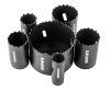GRAPHITE Körkivágó készlet, bi-metál, HSS Co 8%, 19,25,30,35,40,68mm 57H921