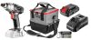 GRAPHITE Akkus gépkészlet Energy+, 18V/2Ah: akkus ütvecsavarozó 1/4"(hatszög) + táska(25x25cm) + bit klt+akku+töltő! 3 év garanciával 58G012-S15