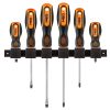 NEO TOOLS Csavarhúzó készlet, fali tartóval, 6db 25 év garanciával 04-193
