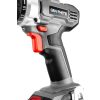 GRAPHITE Akkus fúró csavarozó, Energy+ 18V, 3 levehető tokmánnyal 10mm, egyenes, sarok, perem. akku nélkül!!! 3 év garanciával 58G022-AD