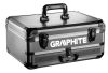 GRAPHITE Akkus fúró Energy+, 2db akku+töltő!, 18V/2Ah, 10mm + alu koffer + 109 kiegészítő, levehető fúrótokmány 3 év garanciával 58G022-PS15