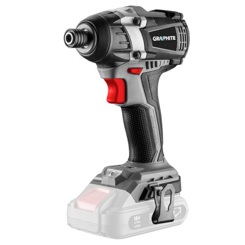 GRAPHITE Akkus szénkefementes ütvecsavarozó 1/4"(hatszög), Energy+, 18V, 200Nm, akku nélkül!!! 3 év garanciával 58G024