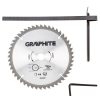 GRAPHITE Körfűrész 1200 W, 185mm, vágásmélység: 65/43mm, tartozék: párhuzamvezető, tartalék vágótárcsa, koffer 3 év garanciával 58G488