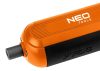 NEO TOOLS Akkus csavarhúzó készlet, 4V, Li-Ion akku, USB-C töltő, 20bit, tok 2 év garanciával 04-199