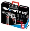 GRAPHITE Ütvefúró 550W, 0-3000/min 13mm fogastokmány, koffer 3 év garanciával 58G725