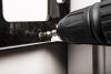 GRAPHITE Elektromos fúró-csavarozó gép, 230V/300W, 10mm-es gyorstokmány, kofferben 3 év garanciával 58G793