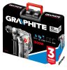 GRAPHITE Fúrókalapács vésőfunkcióval, SDS PLUS, 1500W, 4,5J, tartozékok, koffer 3 év garanciával 58G862