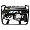 GRAPHITE Áramfejlesztő, generátor, 2-2.2KW, 4 ütemű benzinmotor 3 év garanciával 58G904