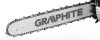 GRAPHITE Benzines láncfűrész 2kW (2,7 LE), láncvezető 18" (450mm) 3 év garanciával 58G954