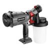 GRAPHITE Akkus festékszóró pisztoly HVLP Energy+, 18V, max. viszkozitás 60DIN, 700ml/p, 243W, akku nélkül!!! 3 év garanciával 58GE103