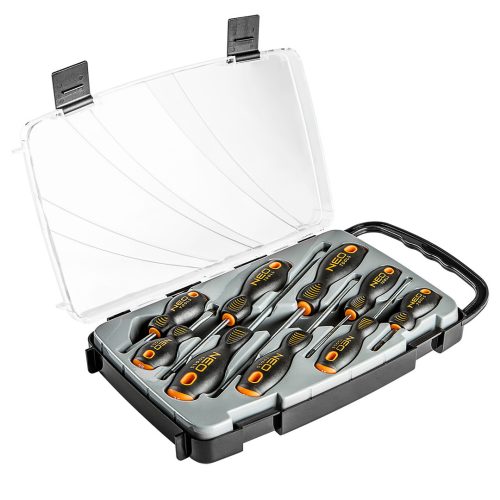 NEO TOOLS Csavarhúzó készlet 9db 25 év garanciával 04-208