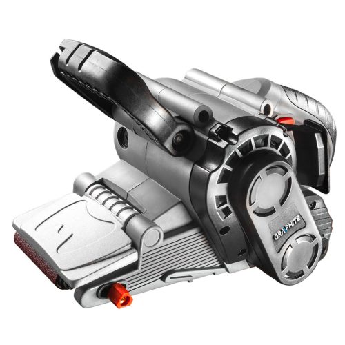 GRAPHITE SZALAGCSISZOLÓ 800W, 75x457mm, fordulatszám szabályzó, kofferben 3 év garanciával 59G394