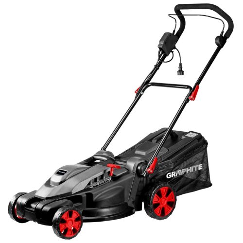 GRAPHITE Elektromos fűnyírógép, 2000W, 430mm, 20-70mm, 45l 3 év garanciával 59G475