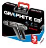 GRAPHITE Hőlégfúvó 2000W, hőfokszabályzós I:25C, II: 80-600C, III: 80-600C, kofferben 5db kiegészítővel 3 év garanciával 59G524