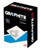 GRAPHITE Porzsák 59G608-as porszívóhoz, 5db 59G608-145