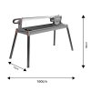 GRAPHITE Csempevágó gép 1200W, 230X25,4mm-es tárcsa, 1000mm vágáshossz, vízhűtés 3 év garanciával 59G891