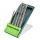 VERTO Betonfúró készlet SDS PLUS 5db. - 5, 6 x110mm + 8, 10, 12 x160mm 60H685