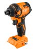 NEO TOOLS Akkus szénkefementes ütvecsavarozó 1/4"(hatszög), Energy+, 18V, Kompakt méret, 300NM, akku nélkül! 3 év garanciával 04-612