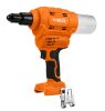 NEO TOOLS Akkus popszegecshúzó, Energy+, 18V, szegecsátmérő 2,4-6-4mm, húzóerő 12000 N 3 év garanciával 04-617
