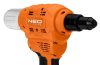 NEO TOOLS Akkus popszegecshúzó, Energy+, 18V, szegecsátmérő 2,4-6-4mm, húzóerő 12000 N 3 év garanciával 04-617