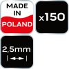 NEO TOOLS Hézagoló-, fugakereszt - 2.5mm, 150db 61-110