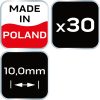 NEO TOOLS Hézagoló-, fugakereszt T 10,0mm, 30db 61-118