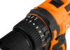 NEO TOOLS Akkus szénkefementes fúró, csavarozó, ütvefúró, Energy+, 18V Kompakt méret, 13mm fém tokmány, akku nélkül 3 év garanciával 04-619