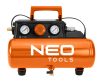 NEO TOOLS Akkus kompresszor Energy+, 18V, 8bar/3.8L 3 év garanciával 04-620