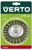 VERTO DRÓTKORONG KÖRKEFE SODROTT 115mm M14 62H140