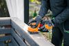 NEO TOOLS Akkus szénkefementes rezgőcsiszoló, Energy+, 18V, 3 cserélhető talppal, akku nélkül 3 év garanciával 04-623